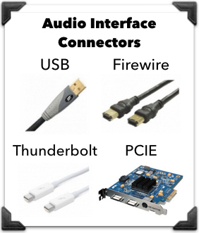 audio interface connectors